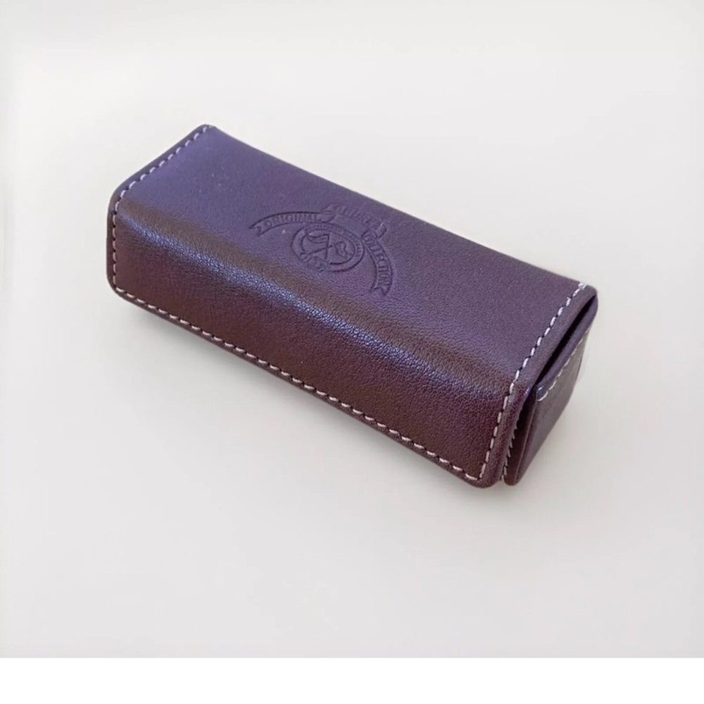 Ghurka leather lipstick case
